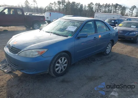 2002 Toyota Camry Xle from USA, damaged, VIN 4T1BE32K72U599545